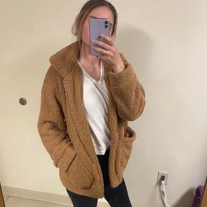 Women’s Oversized Teddy Coat